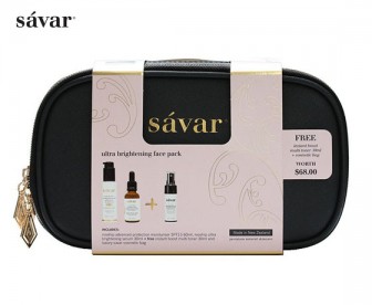 Savar 面部净白精华套装(2件套+赠品1件+化妆包) Savar 面部净白精华套装(2件套+赠品1件+化妆包)